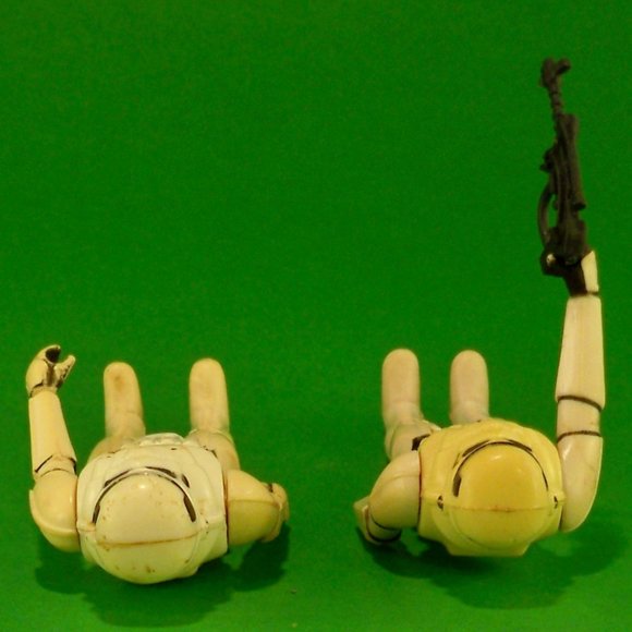 2 Star Wars *(Stormtrooper) Original Vintage - Picture 8 of 8